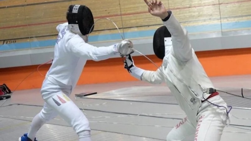 Eskrimci Furkan Yaman, gümüş madalya kazandı