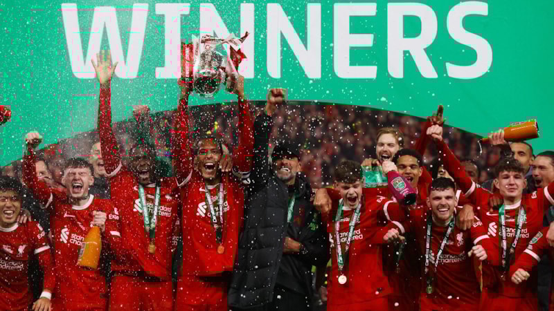 Chelsea'yi yenen Liverpool, Lig Kupası'nı kazandı