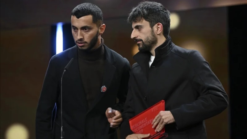 Filistinlilerin acılarını anlatan Başka Ülke Yok filmi, Berlin'de en iyi belgesel ödülünü kazandı