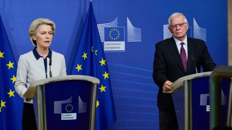 Borrell'den von der Leyen'e tepki: İsrail'in yanında duruyorsun