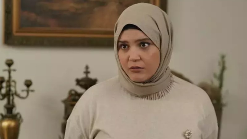 Kızılcık Şerbeti'nin Nilay'ı Feyza Civelek'in kombini sosyal medyada olay oldu! Parlak elbise beğenilmedi