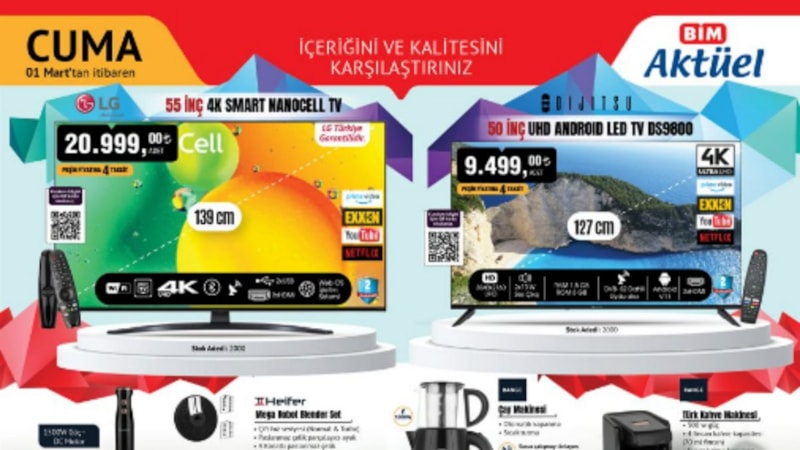 BİM'de dev indirim: Dyson muadili dikey süpürge 899 TL...