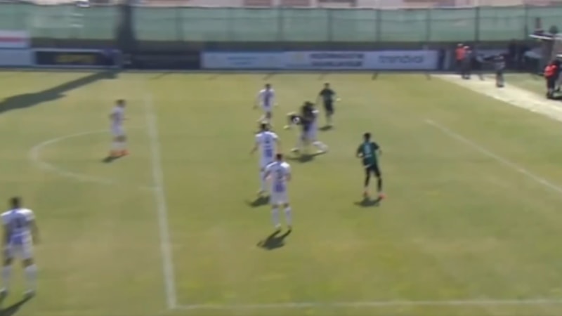 Bir hakem isyanı da 1. Lig'den! Ofsayt çizgisinin görüntüsü nerede