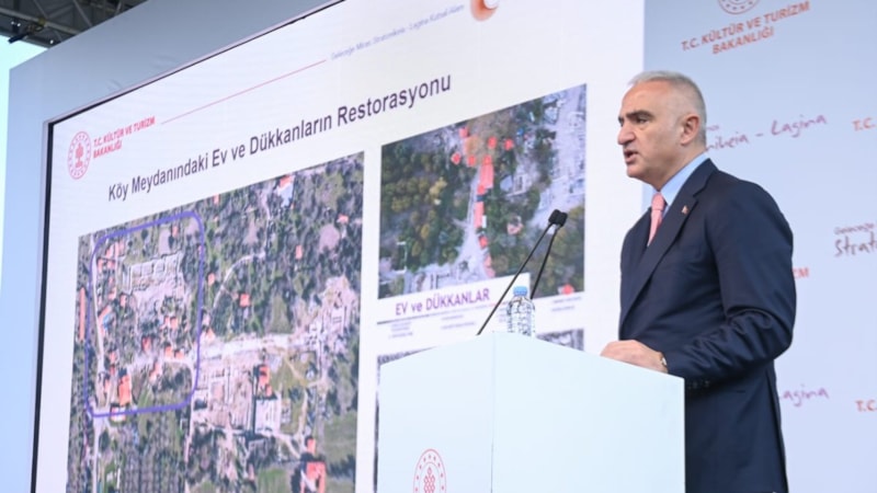 'Geleceğe Miras' projesinin 5'inci tanıtımı Stratonikeia Antik Kenti'nde gerçekleşti