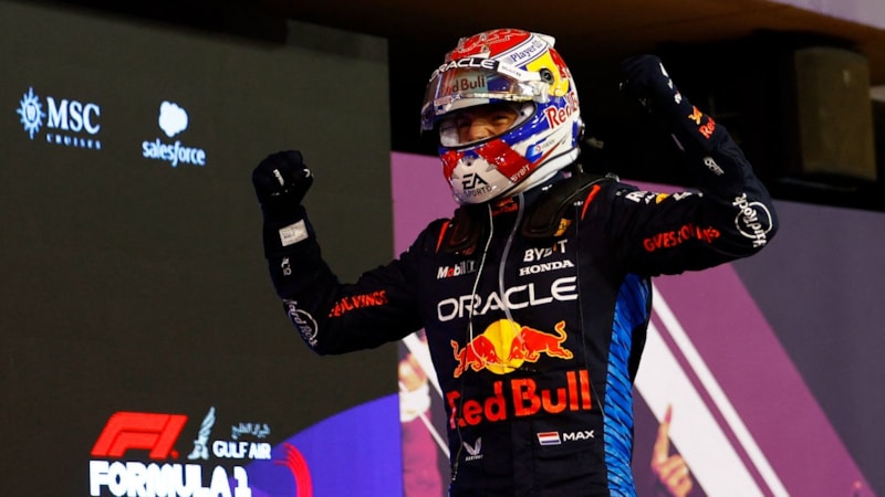 Formula 1'de sezonun ilk yarışında kazanan Max Verstappen