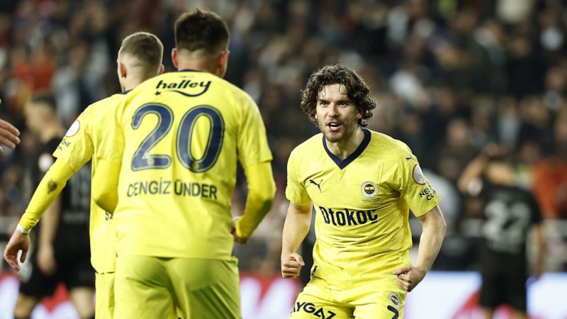 Fenerbahçe'de Ferdi Kadıoğlu, Hatay maçında da gönülleri fethetti