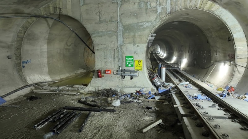 Ulaştırma Bakanlığı'nın devraldığı Gebze OSB-Darıca Sahil metro hattında sona doğru