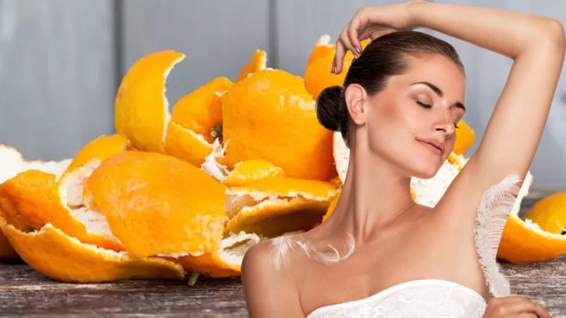 Bebek gibi cildin sırrı belli oldu! Portakal kabuğunu sürün ne tüy bırakıyor ne başka bir şey…