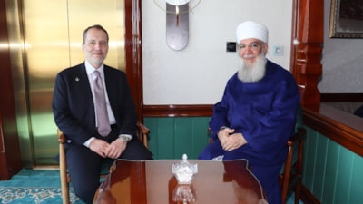 Fatih Erbakan'dan Menzil Şeyhi'ne ziyaret