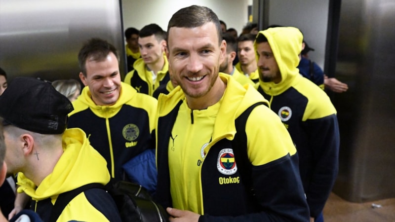 Fenerbahçe kafilesi Belçika'ya geldi