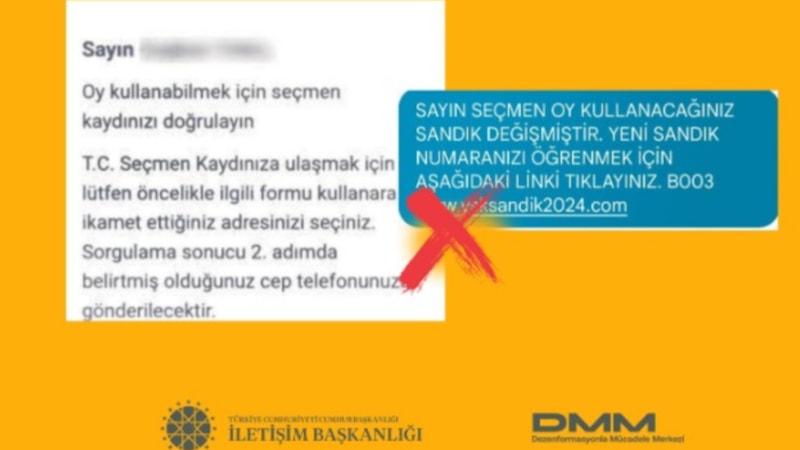 Oy kullanacak olanlar dikkat! Dolandırıcıların yeni taktiği pes dedirtti, sakın o mesajı açmayın…
