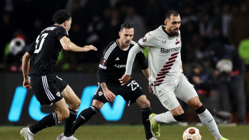 Karabağ, son anda yıkıldı! Bayer Leverkusen'le berabere kaldılar