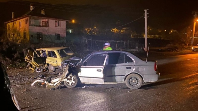 Kastamonu'da trafik kazası: 2 yaralı