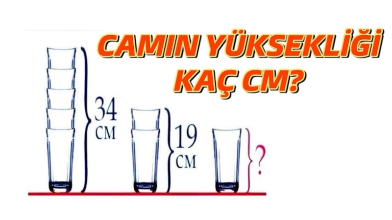 Yüksek IQ Testi: Camın yüksekliğini 10 saniyede bulabilen Einstein IQ'lu çıkıyor