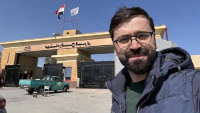 Adem Metan, Refah Sınır Kapısı'ndan aktardı! Yardımlar ulaştırıldı