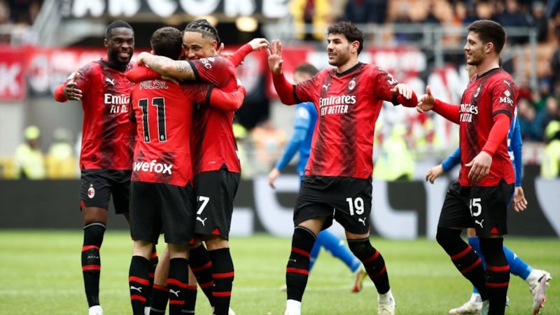 Milan, Empoli önünde sürprize izin vermedi