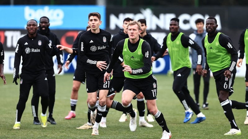 Beşiktaş'ta Antalyaspor maçı hazırlıklarını sürdürdü
