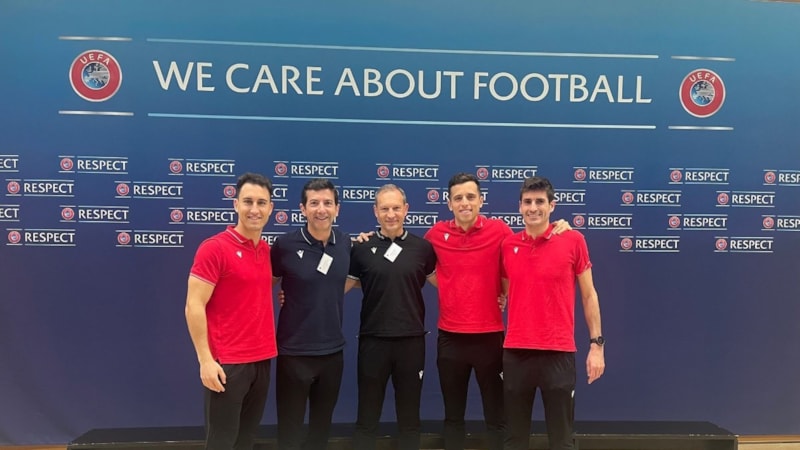 Tarık Ongun, UEFA CORE Kursu'na katıldı