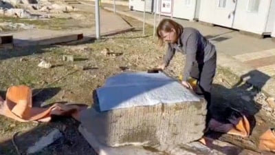 Adıyaman'da bulunan 2 bin 100 yıllık yazıtta dikkat çeken detay: Kanunlara saygılı olun