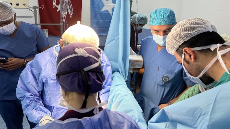 Somali'de bir ilk: Recep Tayyip Erdoğan Eğitim ve Araştırma Hastanesi'nde açık kalp ameliyatı yapıldı