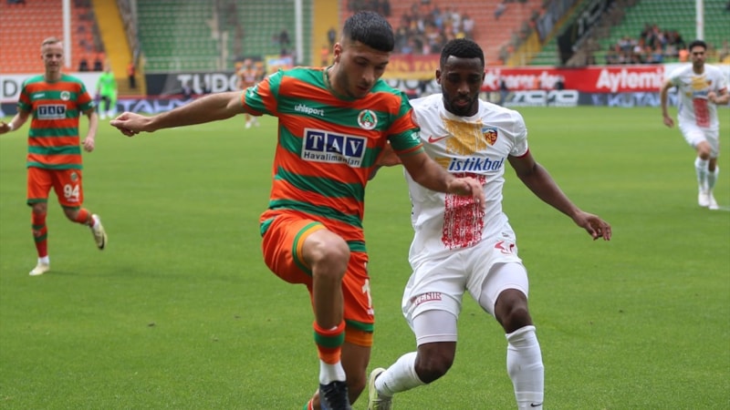 Alanyaspor, Kayserispor'u son dakikada yıktı