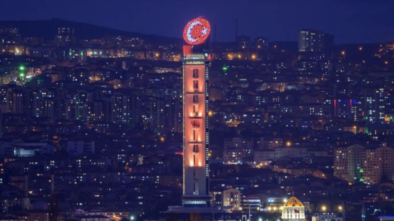 Başkentteki Atatürk Cumhuriyet Kulesi 18 Mart'ta açılıyor
