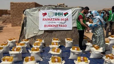 İHH'dan Afrika'ya uzanan yardım eli! Ramazan'ın ilk haftasında Burkina Faso'da yardımlar yapıldı