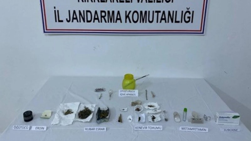 Kırklareli’nde uyuşturucu operasyonu: 13 gözaltı