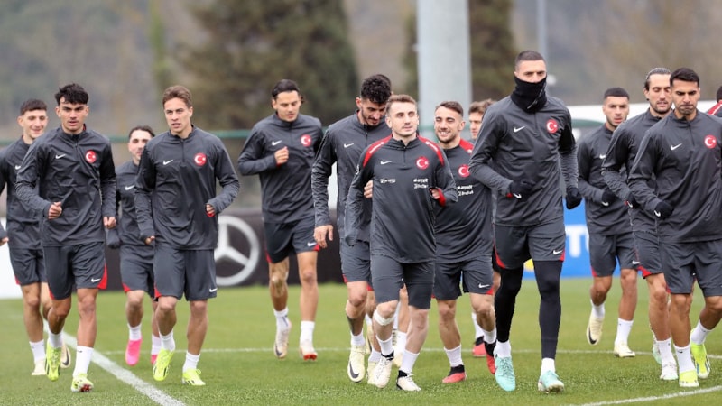 A Milli Takım, Macaristan maçı hazırlıklarına devam etti