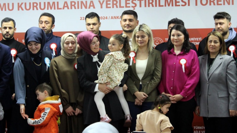 591 şehit yakını, gazi ve gazi yakını kamuya atandı