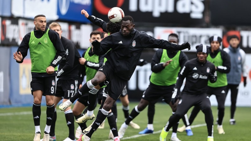 Beşiktaş, Başakşehir maçının hazırlıklarına devam etti