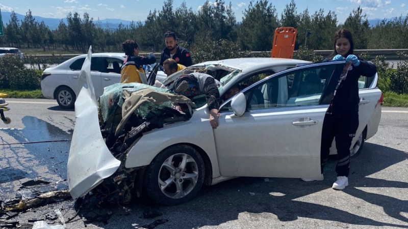 Gazinantep'te tıra arkadan çarptı: 2 ölü, 2 yaralı