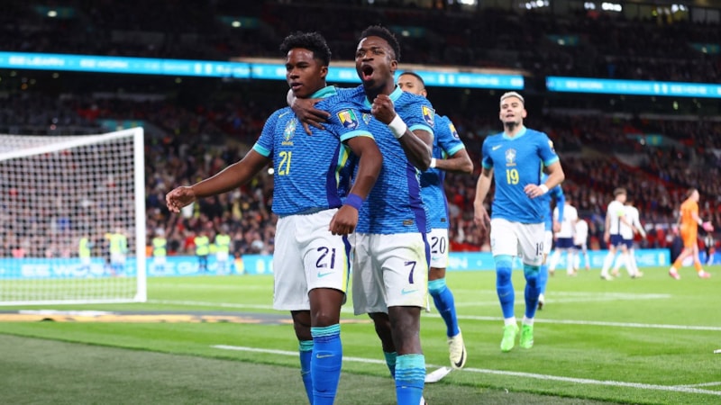 Endrick attı! Brezilya, İngiltere'yi devirdi