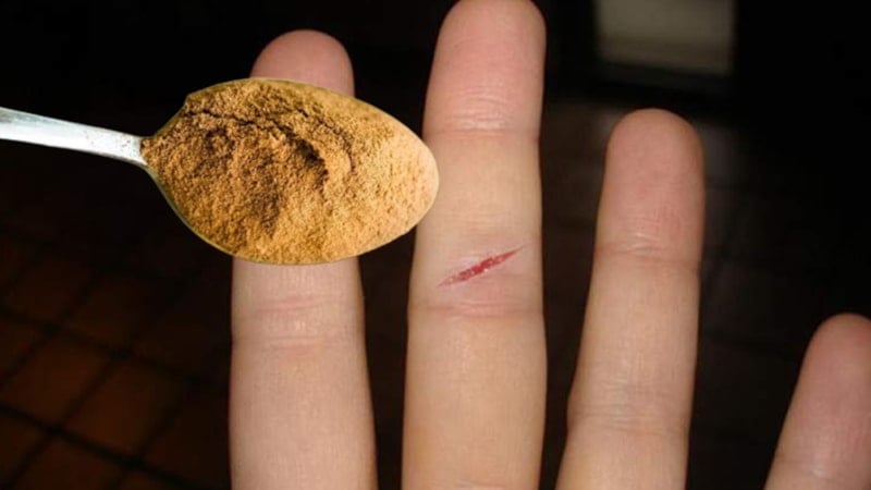 Yaranın üzerine bir miktar dökün, bir solukta iyileşin