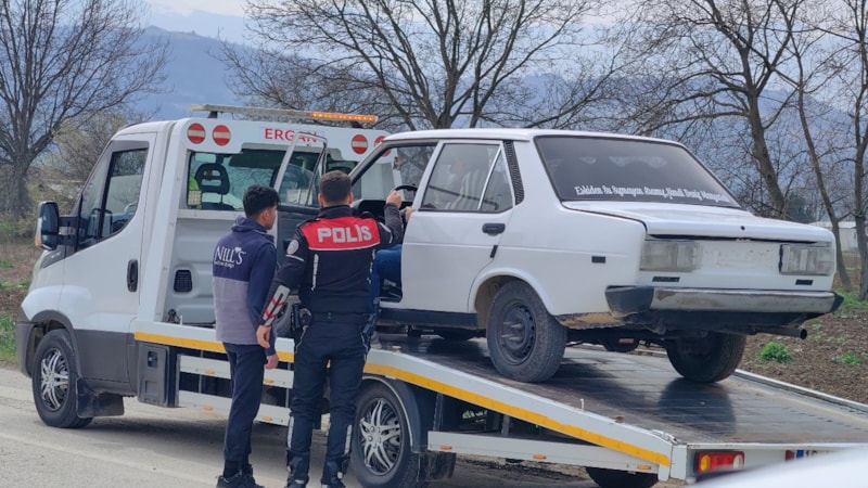 Bursa'da dur ihtarına uymayan sürücüye 50 bin TL ceza