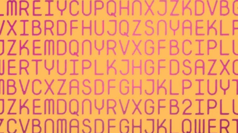 Göz aldatan illüzyon: Harflerin arasındaki 2 sayısını dahiler bile bulamıyor