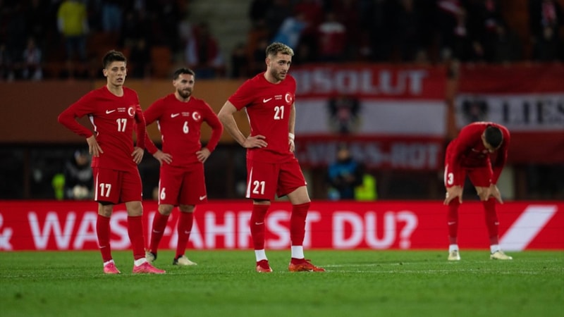 A Milli Takım'ın farklı yenilgi istatistiği: 15. kez gerçekleşti