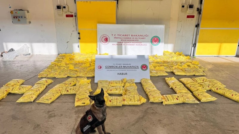 Habur Gümrük Kapısı'nda 850 kilogram eroin yakalandı