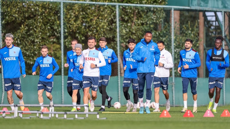 Trabzonspor, Konyaspor maçı hazırlıklarını sürdürüyor