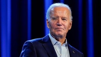 Biden'dan seçim kampanyasına özel güvenlik önlemi: 20 kum dolu kamyon konuşlandırıldı