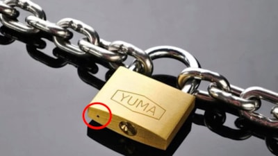 Asma kilitlerin altındaki bu küçük delik bakın ne işe yarıyormuş…