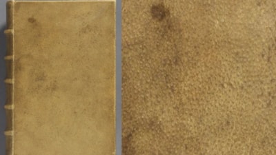 Harvard'daki insan derisi ile kaplanan kitabın cildi sökülecek