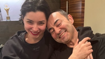 Merve Boluğur'dan şarkı geliyor! Serdar Ortaç'la stüdyoya girdi