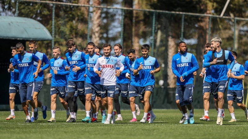 Trabzonspor, Konyaspor maçı hazırlıklarını noktaladı