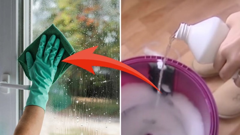 Pencereler pırıl pırıl olacak! Temizlik suyuna 1 kaşık ekleyin, farkı görün