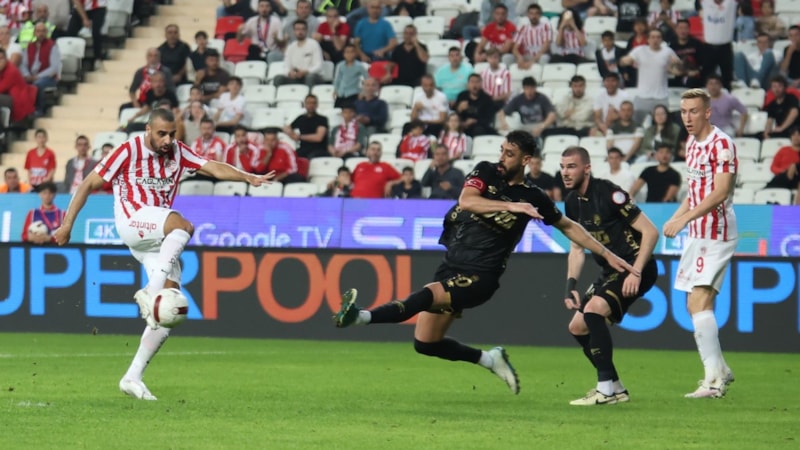 Antalyaspor sahasında Ankaragücü ile berabere kaldı