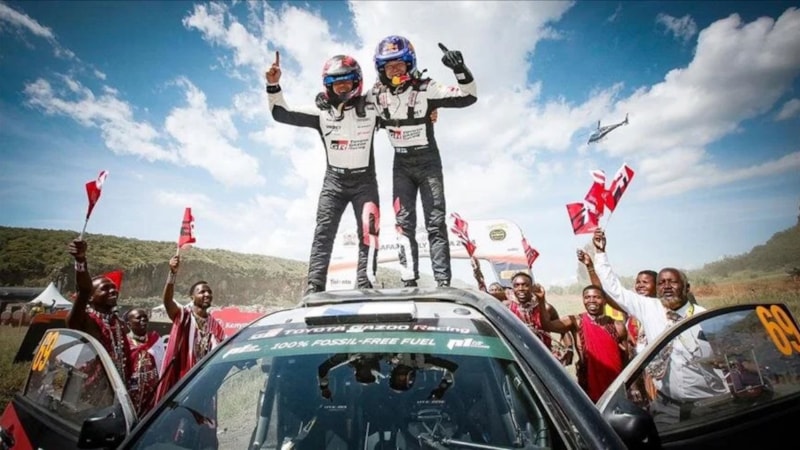 Toyota, Safari Rallisi'ni 4'üncü kez üst üste kazandı