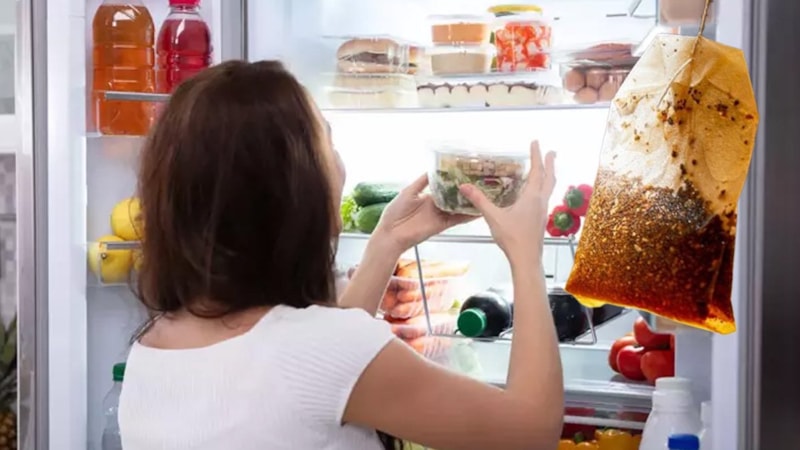 Buzdolabına poşet çay koyun, o sorunlara veda edin…