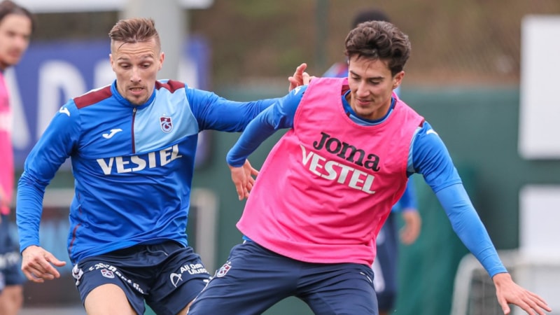 Trabzonspor, Kayserispor maçı hazırlıklarına başladı