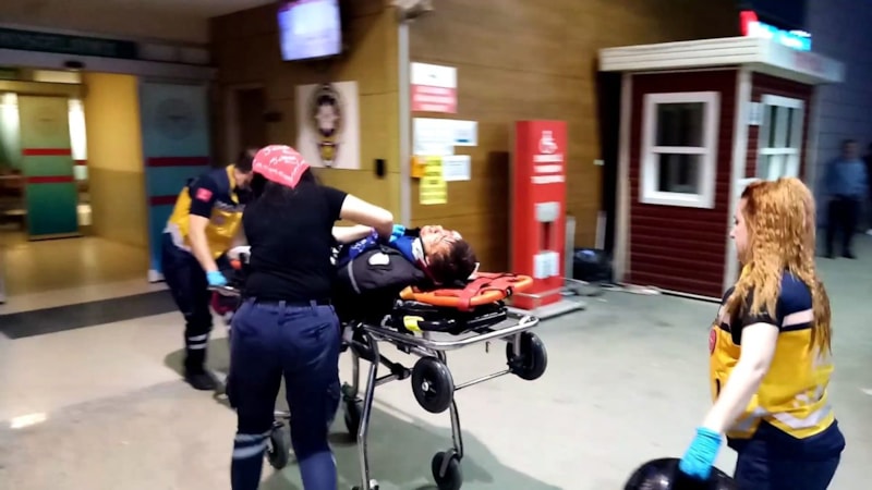 Bursa'da otomobille çarpışan motosiklet sürücüsü hayatını kaybetti